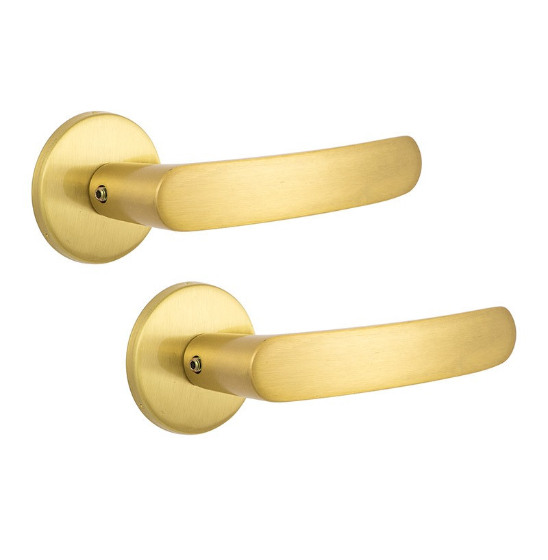 Ручка дверна ABLOY POLAR 6/002 латунь матова (Фінляндія)