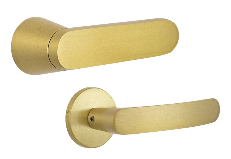 Ручка дверна ABLOY DOMUS 12 латунь матова (Фінляндія)