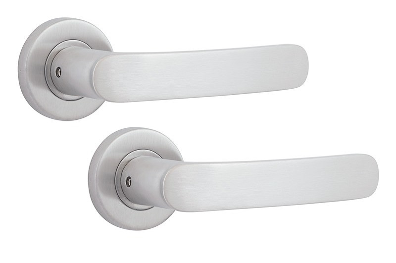 Ручка дверна ROSTEX MONZA ES52 нерж. сталь матова (Чехія)