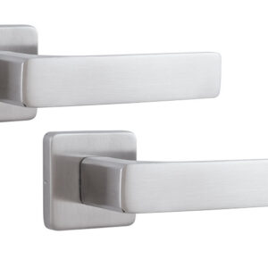 Ручка дверна ROSTEX SAVONA H53 нерж. сталь матова (Чехія)