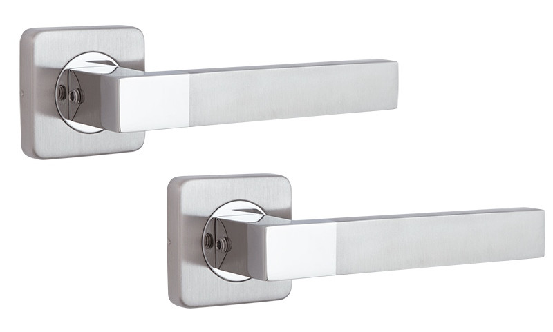 Ручка дверна ROSTEX TORINO H50 нерж. сталь матова (Чехія)