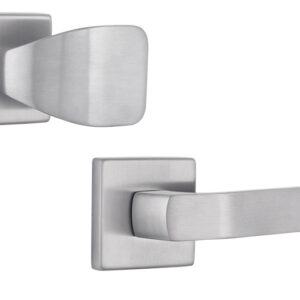 Ручка дверна ROSTEX QUADRUM H58 fix-mov нерж.сталь мат (Чехія)