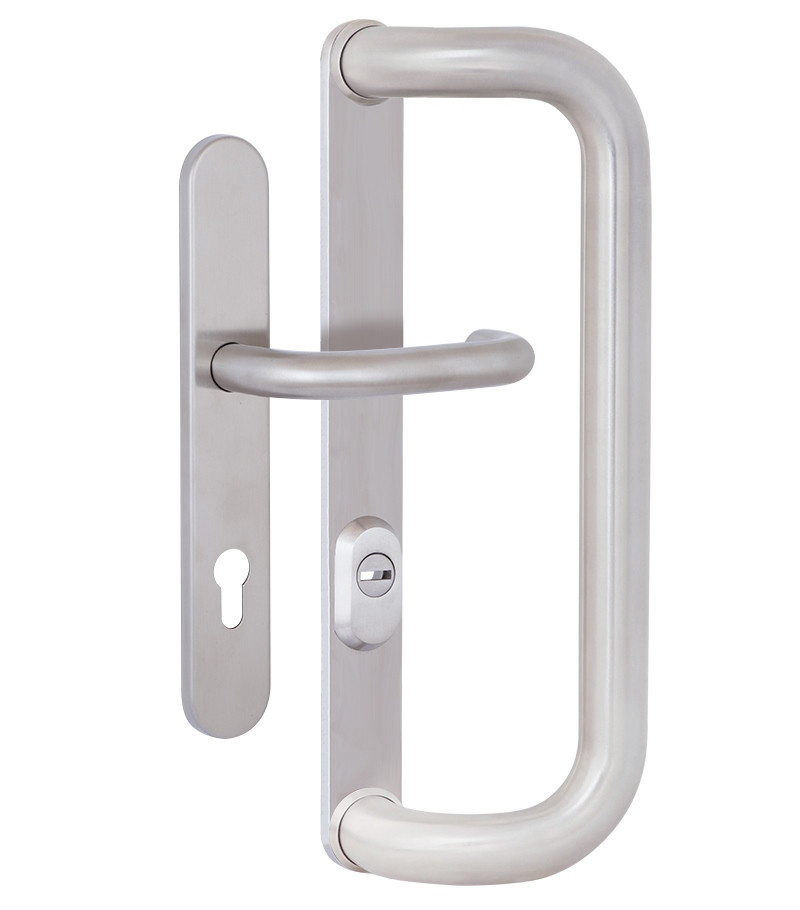 Ручка дверна ROSTEX G 390 fix-mov 85 мм нерж.сталь_мат (Чехія)