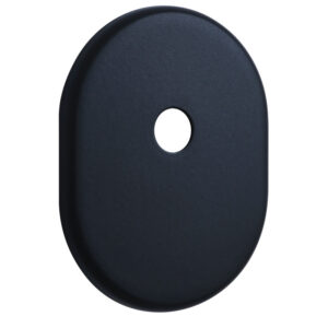 Накладка під тумблер DiSec KT041 OVAL чорна фарба (Італія)