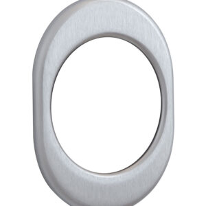 Накладка DiSec KT056 OVAL хром матовий (Італія)