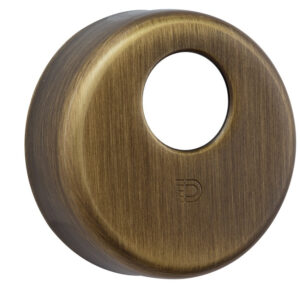 Накладка DISEC A0397 бронза сатин ВЅ з логотипом (Італія)