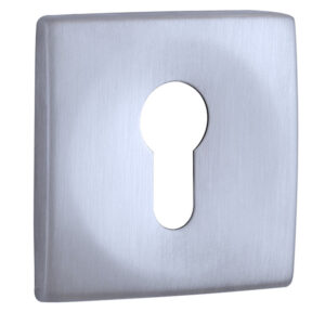 Накладка під циліндр DiSec KT3796 DIN SQUARE T хром матовий (Італія)