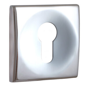 Накладка під циліндр DiSec KT3796 DIN SQUARE З хром полірований (Італія)