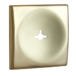 Накладка DiSec KT3823 OMEGA SQUARE без шторки латунь pvd (Італія)