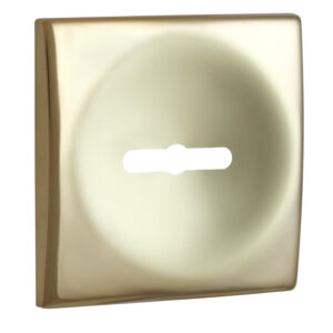 Накладка під сувальдний ключ DiSec KT3826 MATRIX SQUARE латунь PVD (Італія)