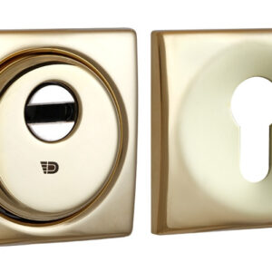 Броненакладка DiSec Sferic Kubo BD16 латунь pvd (Італія)