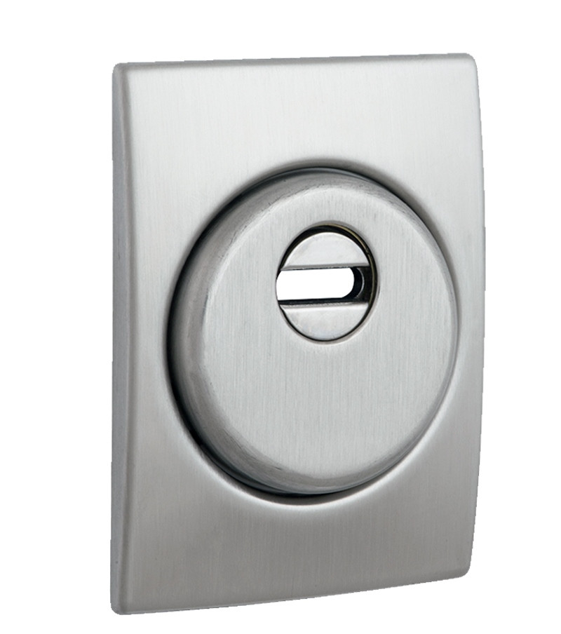 Броненакладка DISEC SFERIC QUADRY BDS16/4 25 мм нерж. сталь мат (Італія)