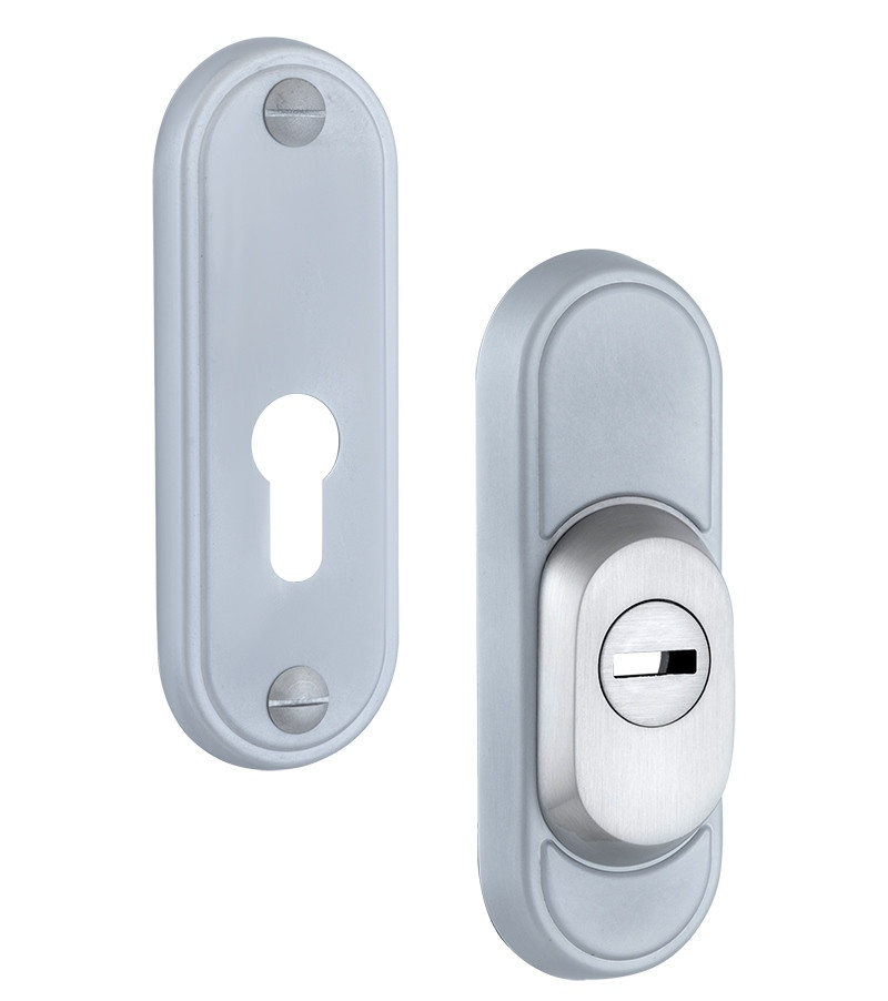 Протектор ROSTEX DECOR R3 DIN 22 мм хром сатин (Чехія)