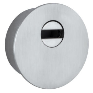 Броненакладка DISEC FLAT NX2R ROUND 22мм нержавіюча сталь матова (Італія)