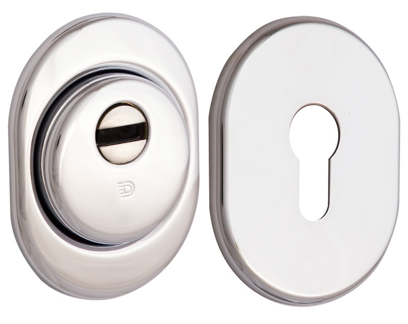 Броненакладка DISEC SFERIK BDS16 25 мм хром полірований (Італія)