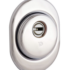 Броненакладка DISEC CONTRO CD2000 21 мм хром полірований (Італія)