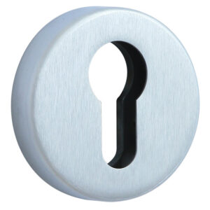 Накладка під циліндр KT029 DIN OVAL T внутрішній хром матовий (Італія)