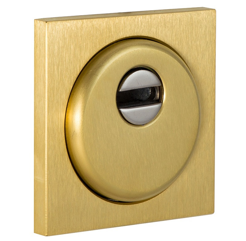 Броненакладка DISEC MONOLITO SFERIK BD200 25мм латунь матова (Італія)