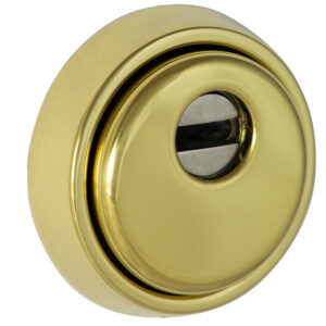 Броненакладка DiSec MONOLITO MILANO KRIPTON BKS260 ROUND 25мм латунь PVD (Італія)