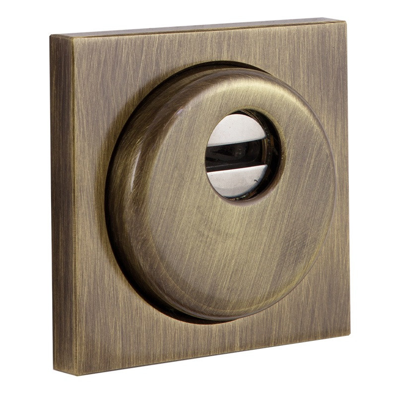 Броненакладка DISEC MONOLITO SFERIK BD200 25мм бронза сатин (Італія)