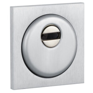 Броненакладка DISEC MONOLITO_SFERIK BD200 25мм нержавіюча сталь матова (Італія)