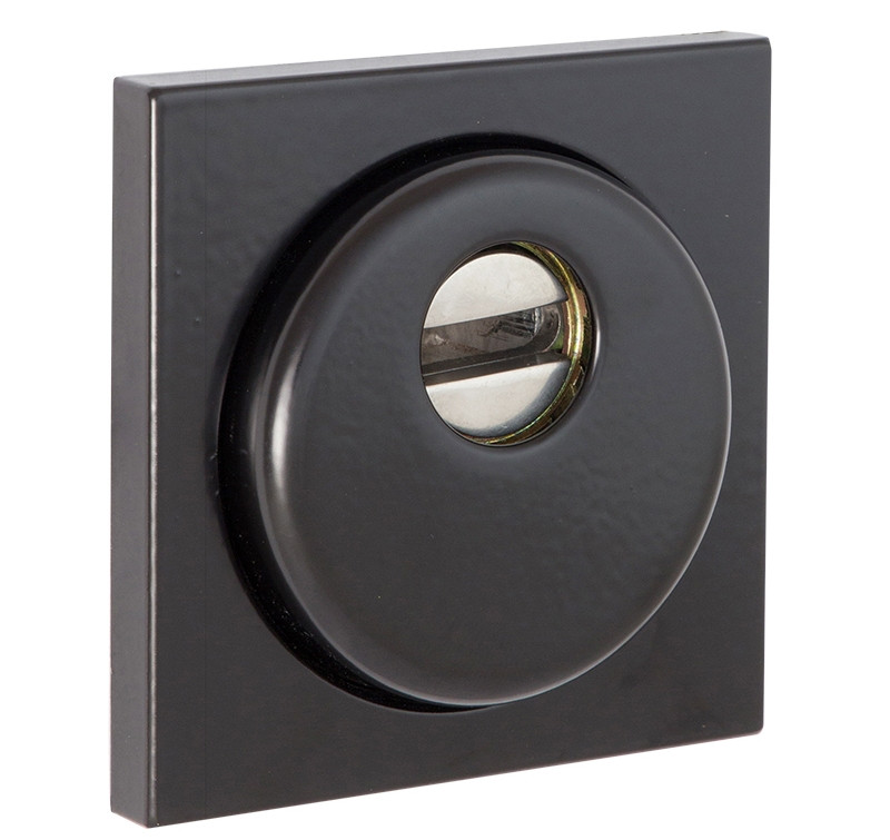 Броненакладка DISEC MONOLITO_SFERIK BD250 25мм чорна фарба (Італія)