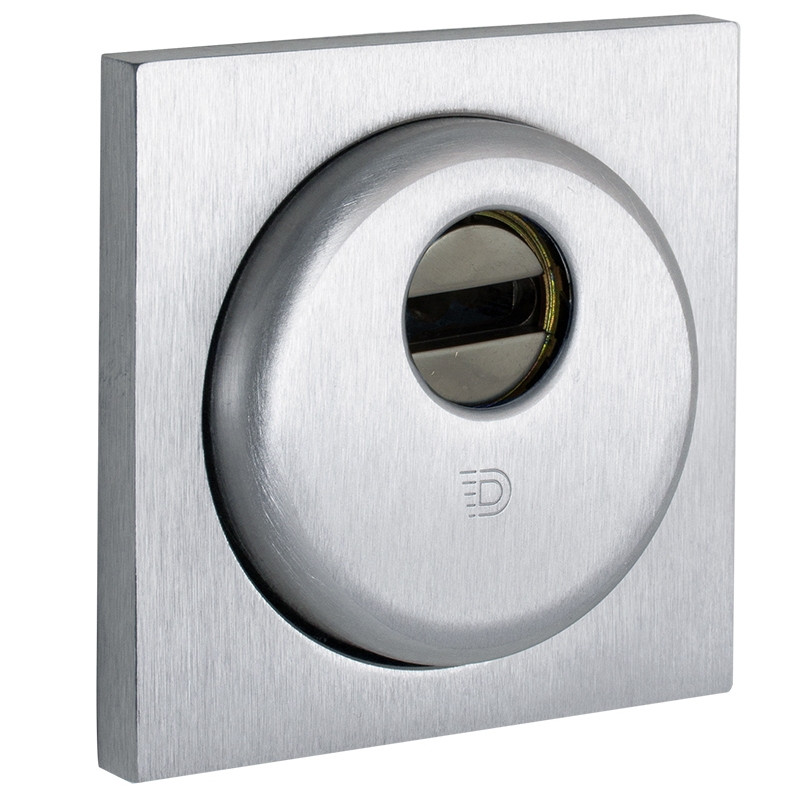 Броненакладка DISEC MONOLITO_SFERIK BD250 25мм хром матовий (Італія)