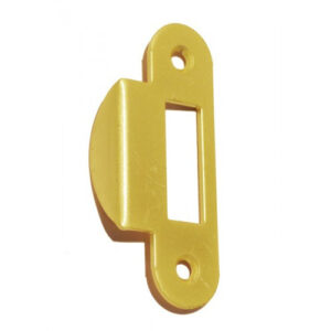Відповідна планка STV Latch з загином під плоский торець латунь матова (Італія)