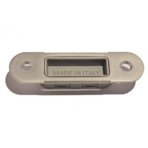 Відповідна планка + декор накладка під магнітний замок STV Attrazione нікель полірований (Італія)