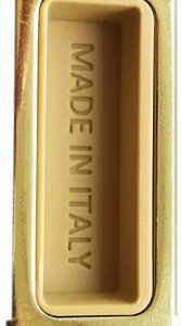 Відповідна планка + декор накладка під магнітний замок STV Attrazione латунь полірована (Італія)