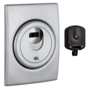 Броненакладка DISEC *MAGNETIC 3G2WB 35мм нержавіюча сталь матова (Італія)