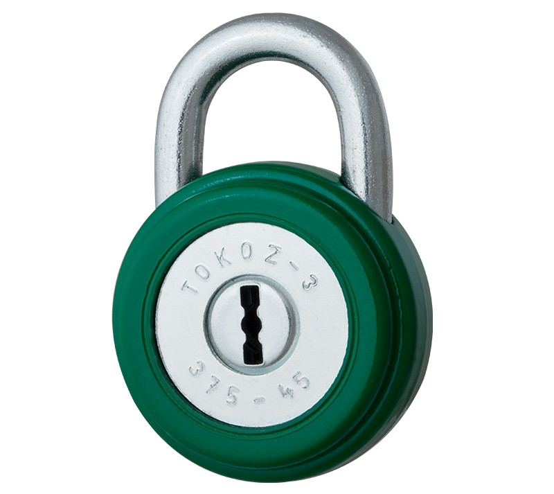 Замок навісний TOKOZ 375/45 3KEY TK1_M R_shackle 15мм 7мм (Чехія)