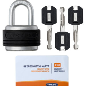 Замок навісний TOKOZ EXTREME PRO 31 мм, 9 мм BOX (Чехія)