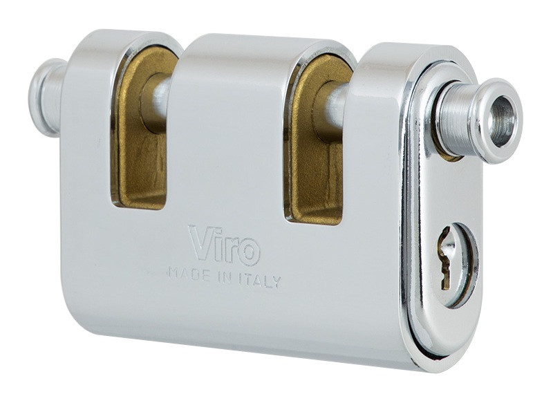 Навісний замок VIRO PANZER_VR.2AS 4126 3KEY 12 мм (Італія)