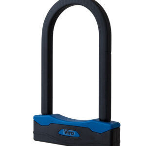 Замок VIRO MOTO SEZIONE BLACK 2KEY 180 мм (Італія)