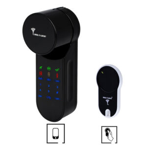 Електронний контролер MUL-T-LOCK ENTR чорний, з пультом дистанційного керування