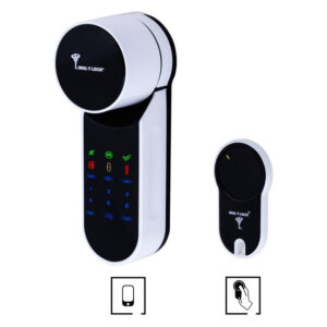 Електронний контролер MUL-T-LOCK ENTR білий, з пультом дистанційного керування