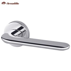 Ручка дверна на розетці Armadillo Excalibur хром (Китай)