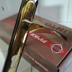 Ручка на планці Punto Corona STL Yale 85 mm FUME GP/BN (Китай)