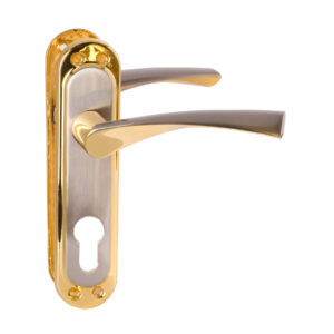 Ручка на планке PUNTO CORONA STL kYale 62 mm SN/GP (Китай)