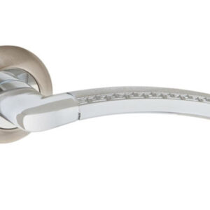 Ручка раздельная PUNTO GEFEST TL SN/CP-3 матовый никель/хром (Китай)