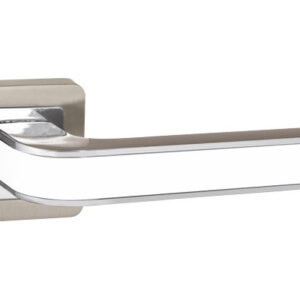 Ручка роздільна PUNTO NOVA QR SN/WH-19 мат.нікель/білий (Китай)