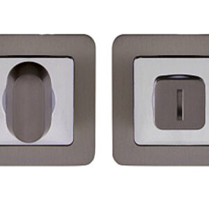 Ручка поворотна Punto BK6 QR GR/CP-23 графіт/хром (Китай)