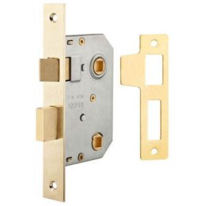 Клямка міжкімнатна врізнобіч Fuaro 300 WC/PB латунь (Китай)