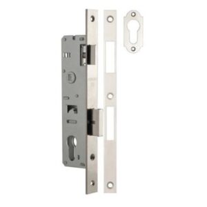 Корпус вузькопрофільного замка з клямкою Fuaro 153P-25/85 CP хром (Китай)