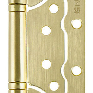 Петля універсальна без врізки Fuaro 500-2BB 100x2,5 SB матове золото (Китай)