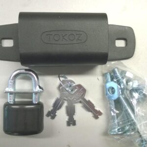 Навісний замок TOKOZ UZ 240+ c навісами 3KEY (Чехія)