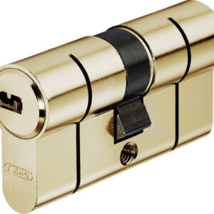 Abus D6PS 110мм 55х55 ключ/ключ латунь матова