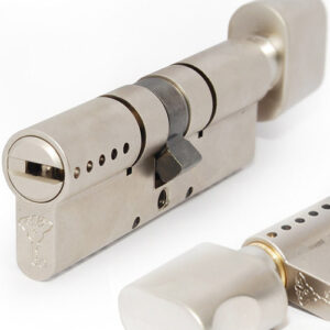 Циліндр Mul-t-lock Interactive+ ключ/тумблер нікель сатин (Ізраїль)