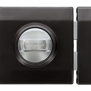 Замок накладний Gerda Tytan G1000 чорний (Польща)